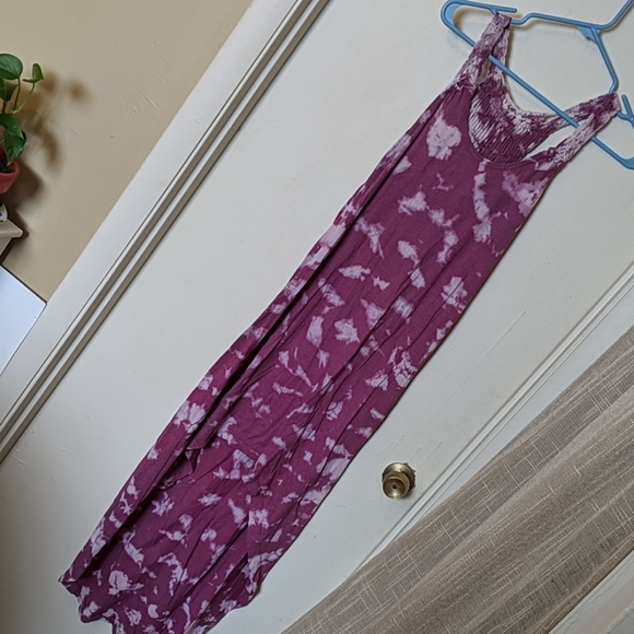Tie dye high low dress - Picture 2 of 5